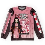 Kamado Nezuko Haori Demon Slayer Streetwear Sweatshirt - Image 4