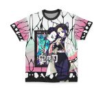Kocho Shinobu Haori Demon Slayer Streetwear T-Shirt - Image 2