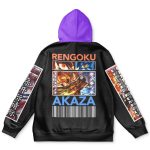 Kyojuro Rengoku vs Akaza Demon Slayer Streetwear Hoodie - Image 3