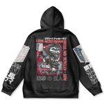 Levi Ackerman x Beast Titan Attack on Titan Streetwear Hoodie - Image 3