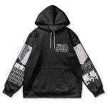 Levi Ackerman x Beast Titan Attack on Titan Streetwear Hoodie - Image 2