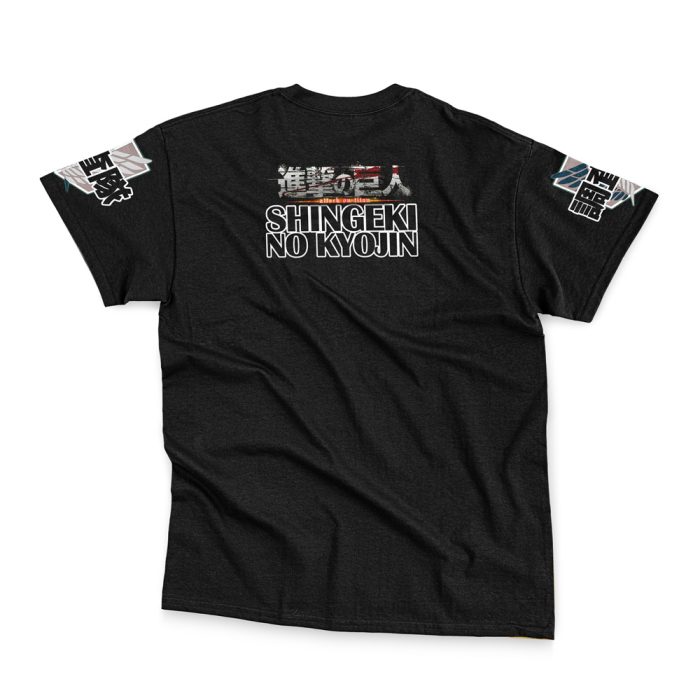 Levi Ackerman x Beast Titan Attack on Titan Streetwear T-Shirt - Image 4