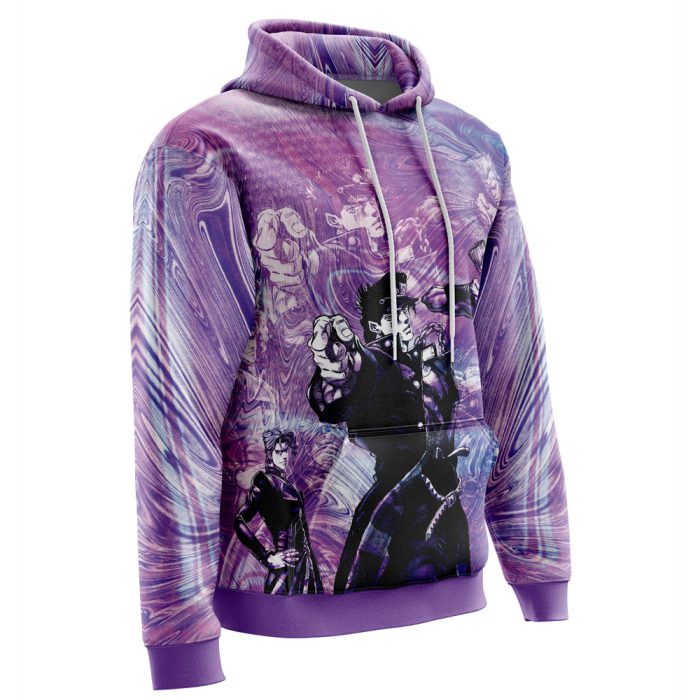 Lucid Stardust Crusaders Jojo's Bizarre Adventure Hoodie - Image 2