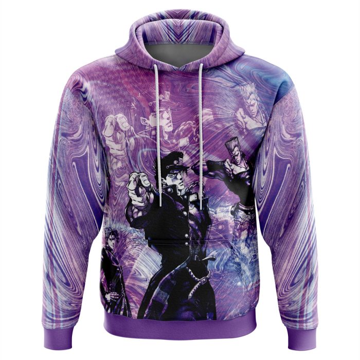 Lucid Stardust Crusaders Jojo's Bizarre Adventure Hoodie - Image 1