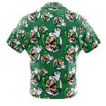 Luigi Super Mario Button Up Hawaiian Shirt - Image 3