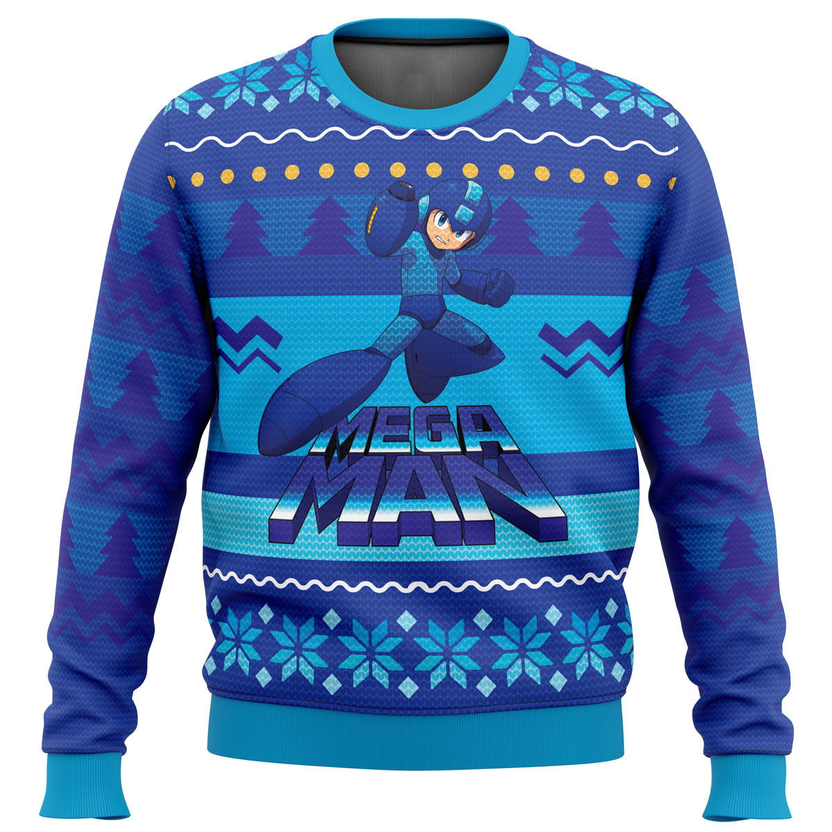 Mega Man Ugly Christmas Sweater Mega Man Ugly Christmas Sweater - Image 1