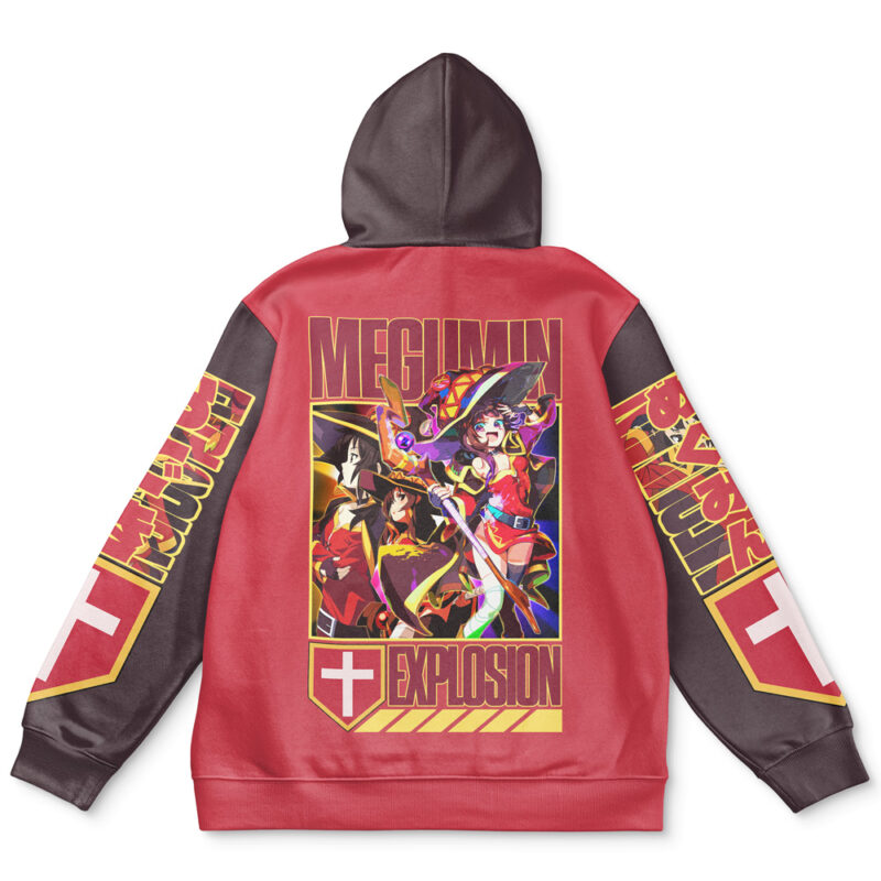 Megumin Konosuba Streetwear Hoodie AnimeBape