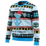 Mr. Meeseeks Ugly Christmas Sweater - Image 2