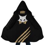 MSBY Black Jackals Haikyuu Hooded Cloak Coat