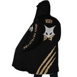 MSBY Black Jackals Haikyuu Hooded Cloak Coat - Image 3