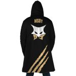 MSBY Black Jackals Haikyuu Hooded Cloak Coat - Image 5