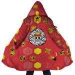 Mugiwara Pirates One Piece Hooded Cloak Coat