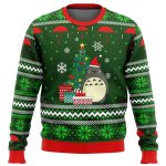 my neighbor totoro gifts ugly christmas sweaterbt6rf