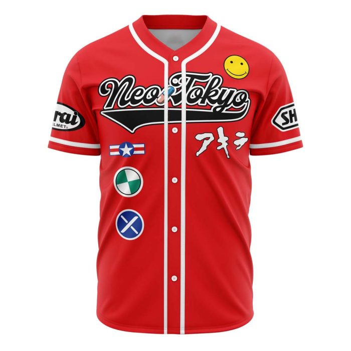 Neo Tokyo Akira Baseball Jersey - Image 1