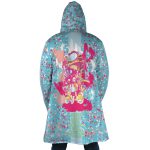 Neon FLCL Hooded Cloak Coat - Image 3