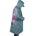 Neon FLCL Hooded Cloak Coat - Image 4