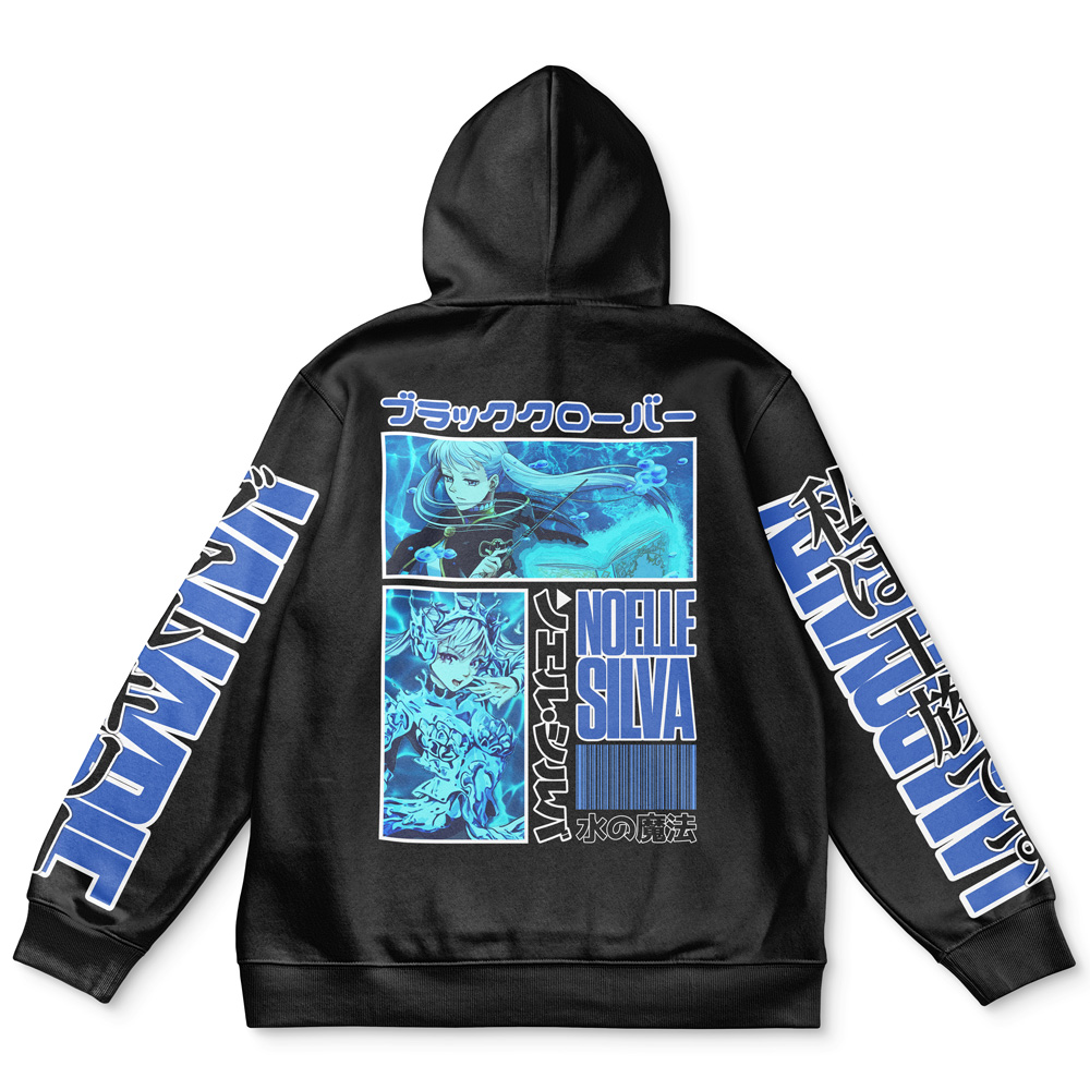 Noelle Silva Black Clover Streetwear Hoodie Noelle Silva Black Clover Streetwear Hoodie - Image 1