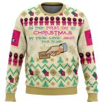 On the First Day of Christmas Squid Game Christmas Sweater - Image 5