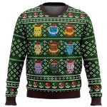 pokemon eevee eeveelutions ugly christmas sweaterk8lzg