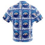 Ponyo Studio Ghibli Button Up Hawaiian Shirt - Image 2