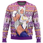 Rumi Usagiyama Mirko My Hero Academia Ugly Christmas Sweater - Image 3
