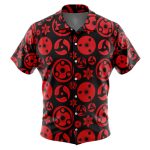 Sharingan Naruto Shippuden Button Up Hawaiian Shirt - Image 2