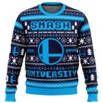 Smash University Super Smash Bros Ugly Christmas Sweater - Image 3