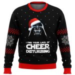 star wars vader lack of cheer ugly christmas sweateruwzgt