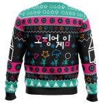 The Game is On Squid Game Christmas Sweater - Image 4