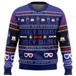 Timey Wimey Doctor Who Ugly Christmas Sweater - Image 3