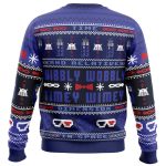 Timey Wimey Doctor Who Ugly Christmas Sweater - Image 2