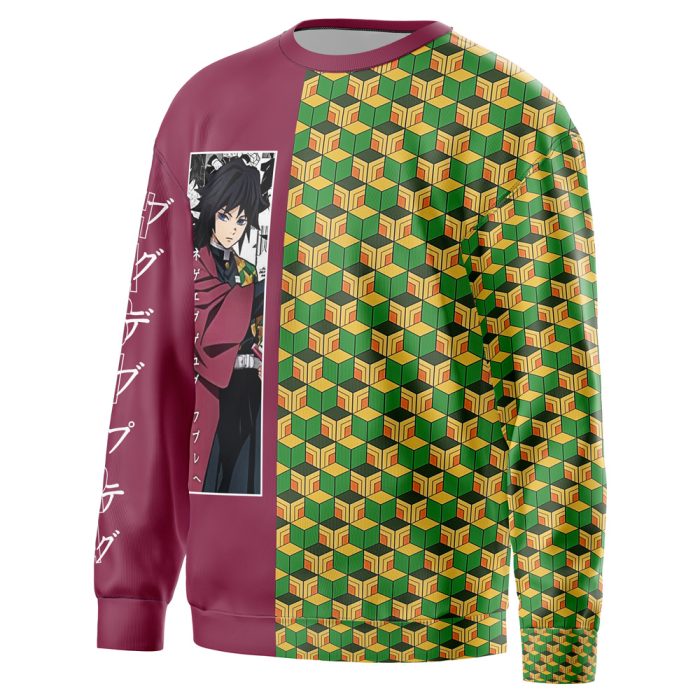 Giyu TomiokaDemon Slayer Streetwear Sweatshirt - Image 2