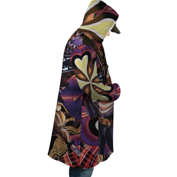 Trippy Asta x Liebe Black Clover Hooded Cloak Coat - Image 6