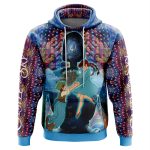 Trippy Castle in the Sky Studio Ghibli Hoodie