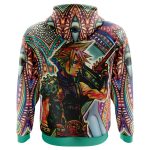 Trippy Cloud Strife Final Fantasy 7 Hoodie - Image 3