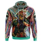 Trippy Cloud Strife Final Fantasy 7 Hoodie - Image 4