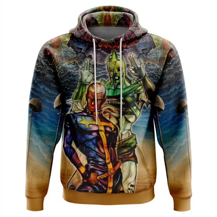 Trippy Enrico Pucci C-Moon Jojo's Bizarre Adventure Hoodie - Image 1
