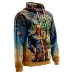 Trippy Enrico Pucci C-Moon Jojo's Bizarre Adventure Hoodie - Image 2