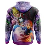 Trippy Howls Moving Castle Studio Ghibli Hoodie - Image 3