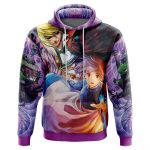 Trippy Howls Moving Castle Studio Ghibli Hoodie - Image 4
