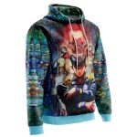 Trippy Josuke Shining Diamond Jojo's Bizarre Adventure Hoodie - Image 2