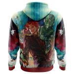 Trippy Kakyoin Hierophant Green Jojo's Bizarre Adventure Hoodie - Image 3
