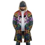 Trippy Kitsune Drift Mask Fortnite Hooded Cloak Coat