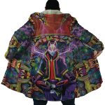 Trippy Kitsune Drift Mask Fortnite Hooded Cloak Coat