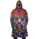 Trippy Kitsune Drift Mask Fortnite Hooded Cloak Coat
