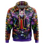 Trippy Kitsune Drift Mask Fortnite Hoodie - Image 4