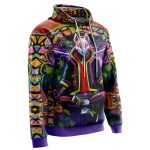 Trippy Kitsune Drift Mask Fortnite Hoodie - Image 2