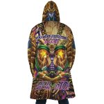 Trippy Medidating Dio It Was Me JoJo's Bizarre Adventure Hooded Cloak Coat - Image 4