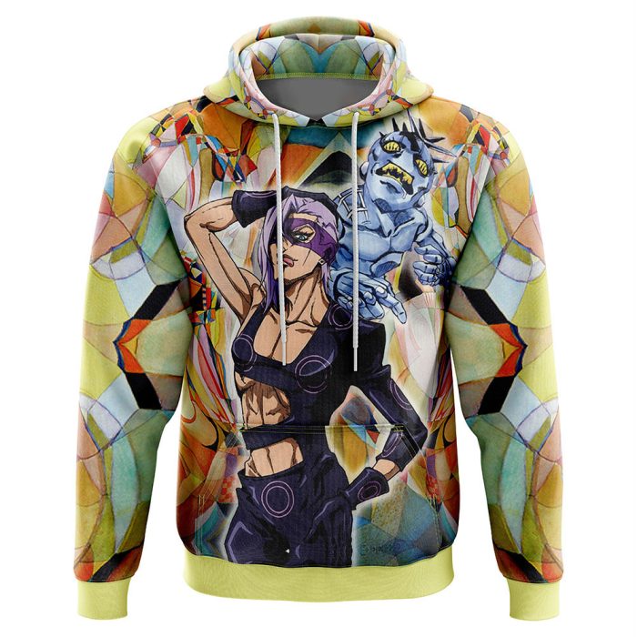 Trippy Melone Babyhead Jojo's Bizarre Adventure Hoodie - Image 1