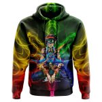 Trippy Narancia Lil Bomber Jojo's Bizarre Adventure Hoodie